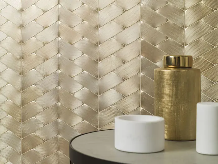 Mozaiek Goud 22.1 X 28.1 X 0.36 | 983-858 | Jan Groen Tegels