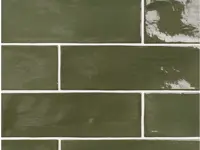 wandtegel Groen 6.5 x 20 | 426-715 | Jan Groen Tegels