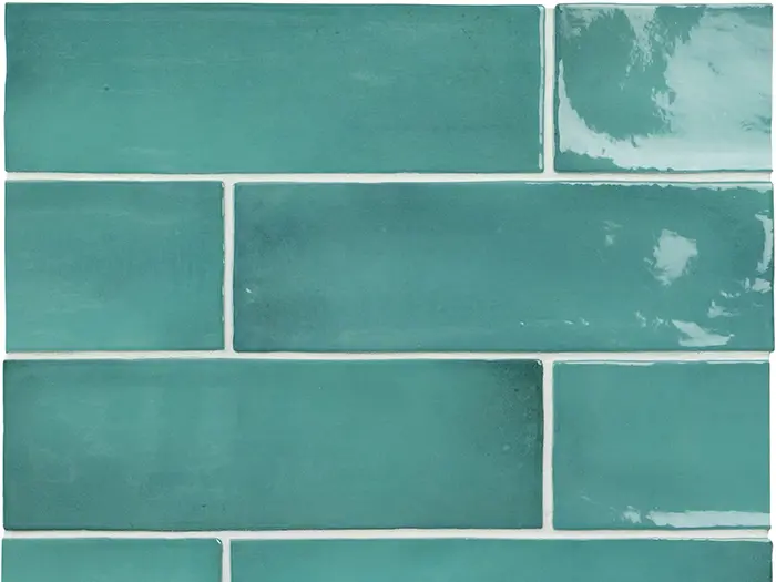 Wandtegels Turquoise 6.5 x 20 | 733-010 | Jan Groen Tegels