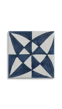 wandtegel Blauw 15 x 15 | 183-438 | Jan Groen Tegels