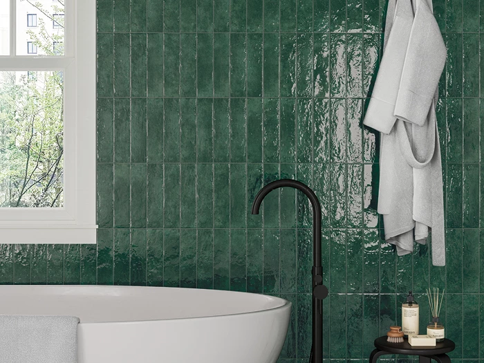 Wandtegels Groen 7 X 28 X 0.8 | 835-242 | Jan Groen Tegels