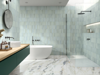 wandtegel Groen 6.5 x 20 | 404-501 | Jan Groen Tegels