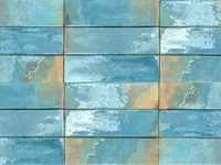 wandtegel Blauw 6.4 x 22.3 | 673-830 | Jan Groen Tegels