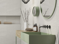 Wandtegels Geotiles Eddystone Blanco 33,3 x 100  | 523-490 | Jan Groen Tegels