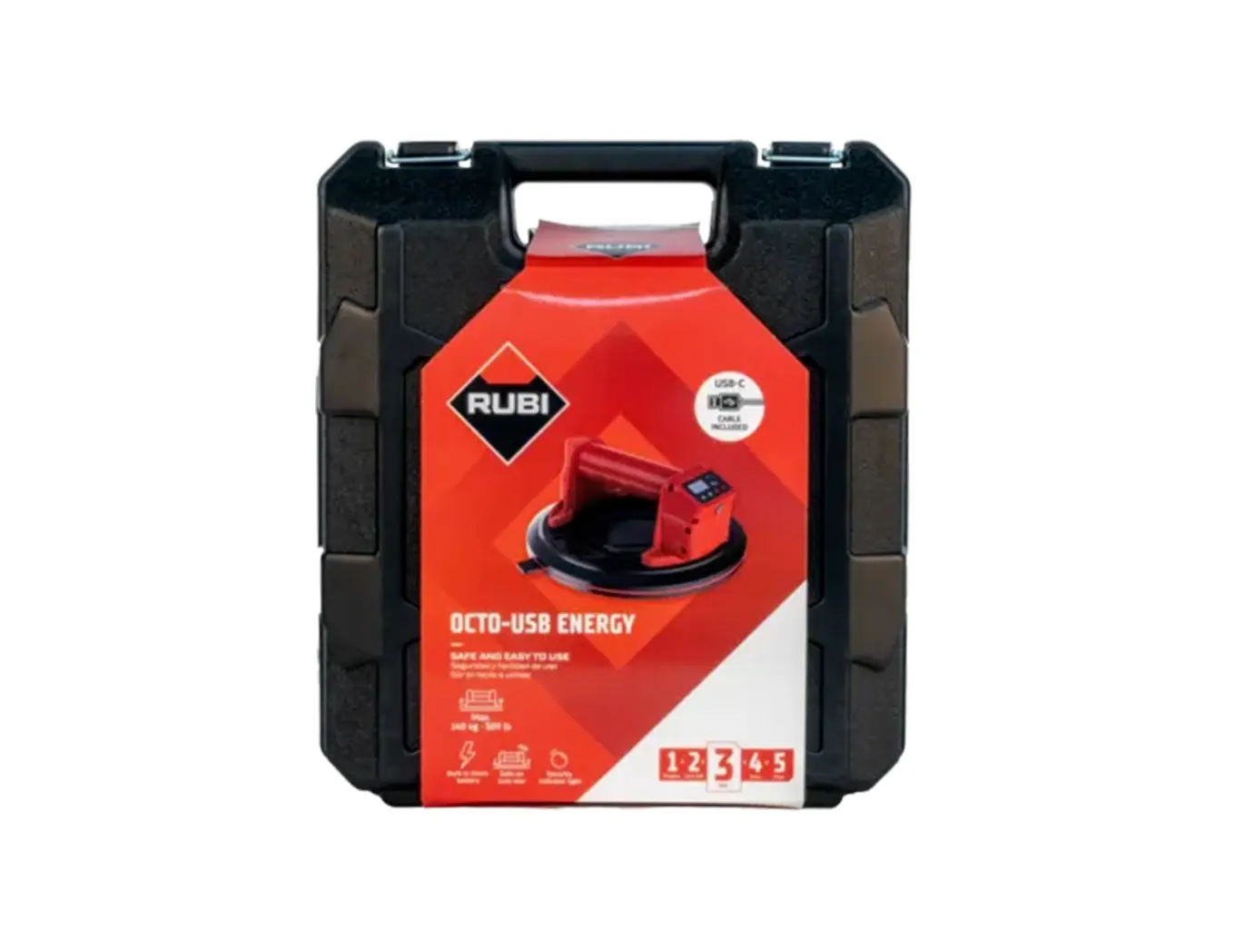 gereedschap Rubi Zuignap Octo-usb energy | 926-952 | Jan Groen Tegels