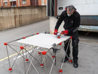 gereedschap Rubi Inklapbare werktafel 120x120 cm | 588-532 | Jan Groen Tegels