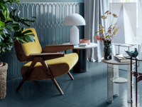 wandtegel Blauw 9.1 x 37.5 | 489-958 | Jan Groen Tegels