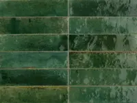 Wandtegels Piet Boon Glaze Tile Green Swing 6 x 24 | 401-190 | Jan Groen Tegels