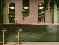 wandtegel Groen 5 x 20 | 154-040 | Jan Groen Tegels