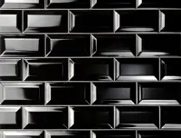 wandtegel Zwart 7.5 x 15 | 114-723 | Jan Groen Tegels