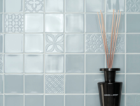 wandtegel Blauw 10 x 10 | 182-615 | Jan Groen Tegels