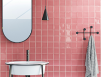 wandtegel Roze 13.9 x 13.9 | 409-905 | Jan Groen Tegels