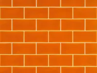 wandtegel Oranje 6.7 x 13.9 | 622-185 | Jan Groen Tegels