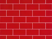 wandtegel Rood 6.7 x 13.9 | 299-934 | Jan Groen Tegels
