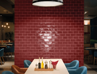 wandtegel Rood 6.7 x 13.9 | 949-652 | Jan Groen Tegels