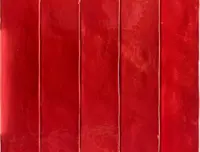 wandtegel Rood 6.2 x 25 | 827-747 | Jan Groen Tegels