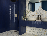 wandtegel Blauw 6.2 x 25 | 808-552 | Jan Groen Tegels