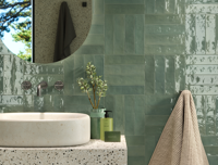 wandtegel Groen 6.2 x 25 | 220-266 | Jan Groen Tegels