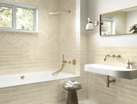 wandtegel Beige 7.5 x 30 | 877-129 | Jan Groen Tegels