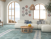 vloertegel Herberia Cotti Decor Ravello 34 x 34 | 386-209 | Jan Groen Tegels