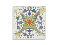 vloertegel Herberia Cotti Decor Vietri 34 x 34 | 903-970 | Jan Groen Tegels