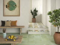 vloertegel Herberia Cotti Decor Vietri 34 x 34 | 903-970 | Jan Groen Tegels