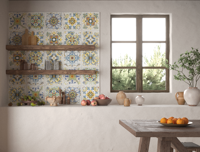 vloertegel Herberia Cotti Decor Vietri 34 x 34 | 903-970 | Jan Groen Tegels
