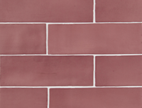 wandtegel Rood 6.5 x 20 | 380-167 | Jan Groen Tegels
