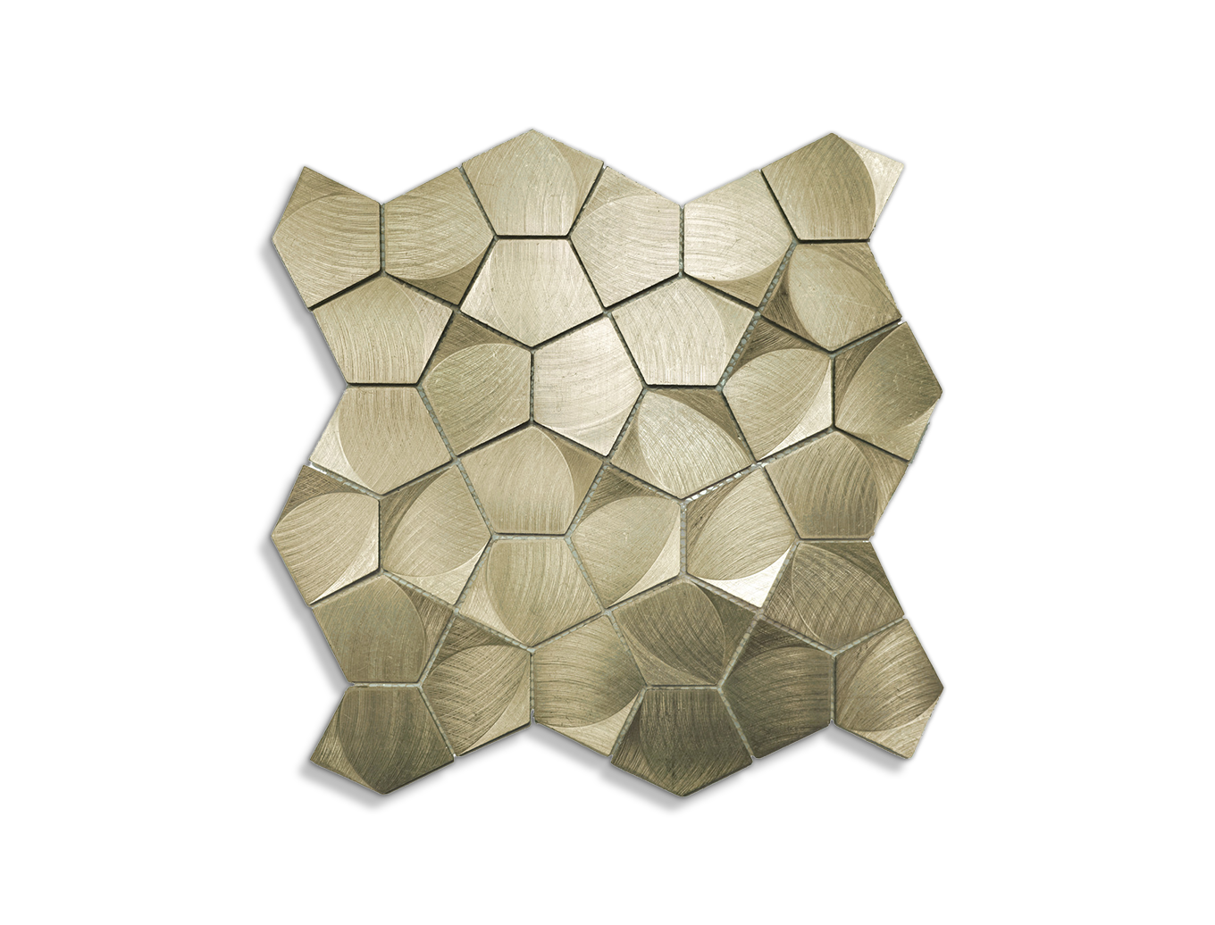 mozaiek Goud 28 x 28