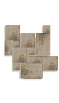 Vloertegels Taupe Modulair | 402-413 | Jan Groen Tegels