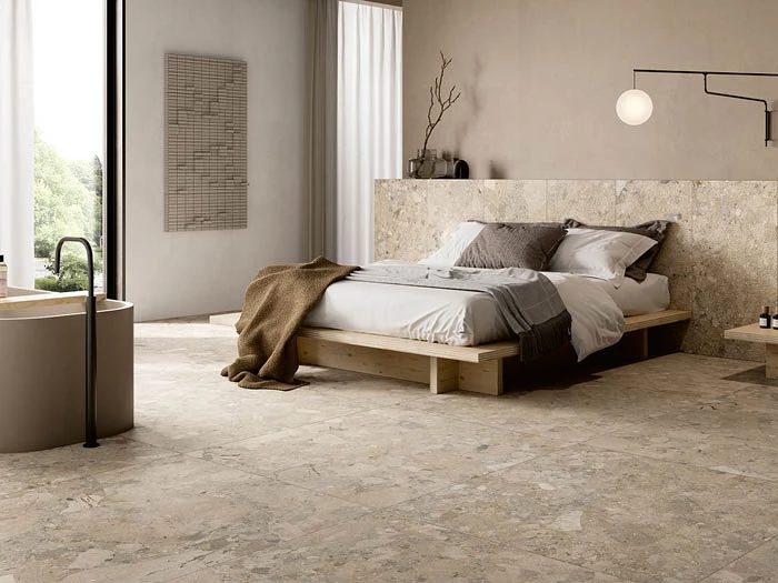 Vloertegels Beige 90.6 X 90.6 X 0.9 | 373-487 | Jan Groen Tegels