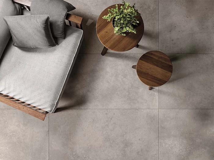 Vloertegel Grijs  59,6x119,4x0,9 | 396-751 | Jan Groen Tegels
