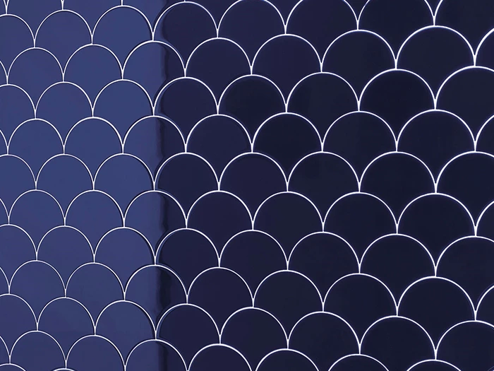 Wandtegel Blauw 13.5x15 | 743-416 | Jan Groen Tegels