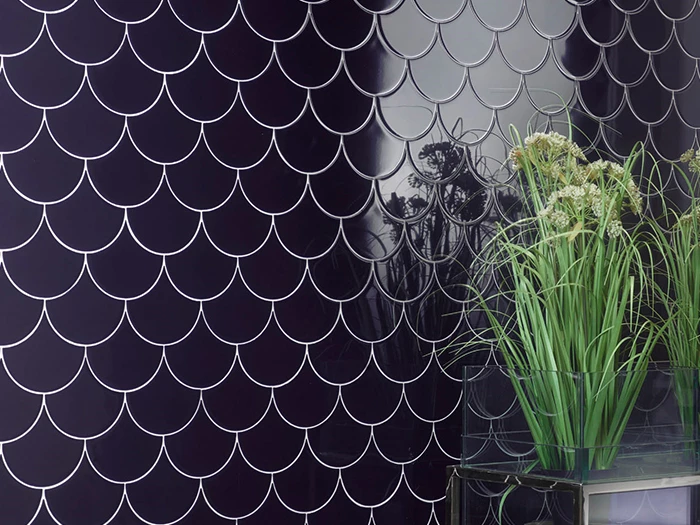 Wandtegel Blauw  13,5x15x1 | 743-416 | Jan Groen Tegels