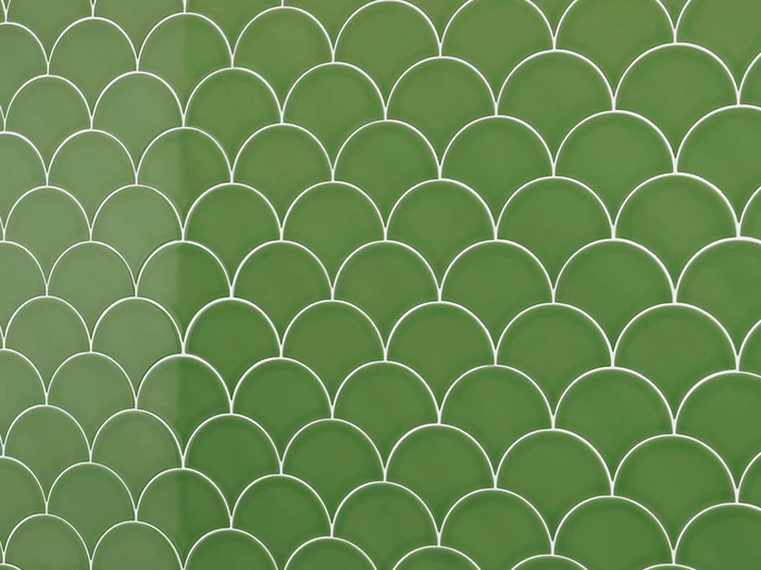 Wandtegel Groen  13,5x15x1 | 665-570 | Jan Groen Tegels