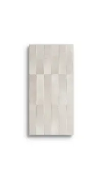 Wandtegel Aleluia Touch Brick Light Grey Decor 30 x 60 | 399-653 | Jan Groen Tegels