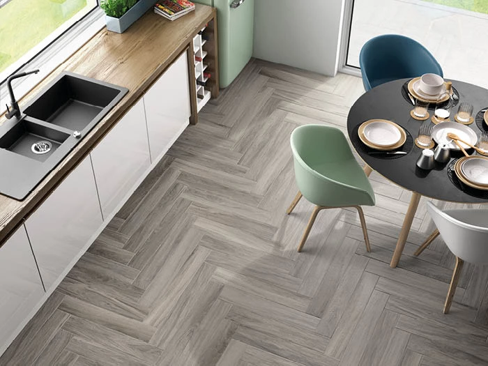 Vloertegel Aleluia Bosco Grigio 10x60x0,85 | 949-615 | Jan Groen Tegels  | Dit product is niet meer verkrijgbaar
