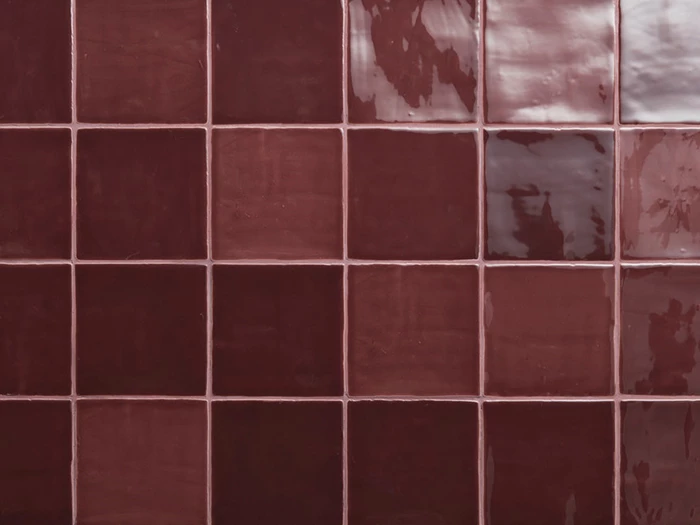Wandtegel Rood  13x13x0,9 | 264-699 | Jan Groen Tegels