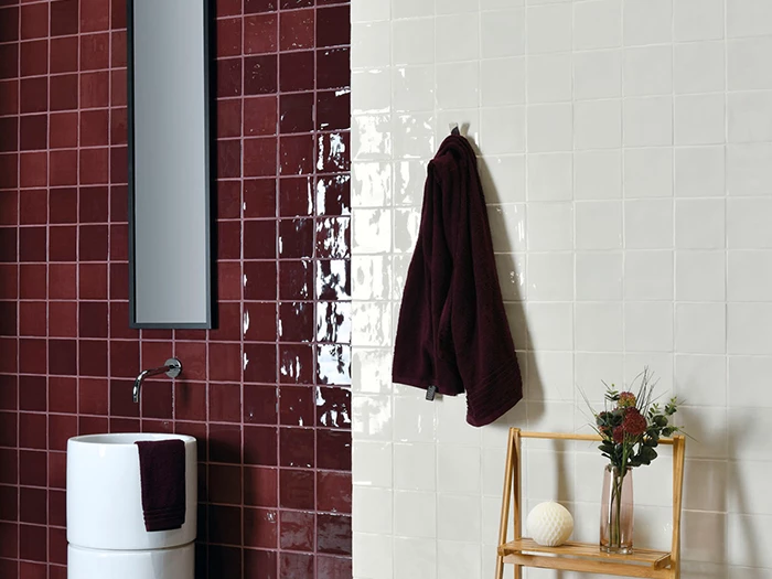 Wandtegel Rood  13x13x0,9 | 264-699 | Jan Groen Tegels