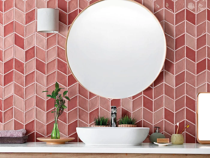 Wandtegel Rood  9x15x0,9 | 277-842 | Jan Groen Tegels