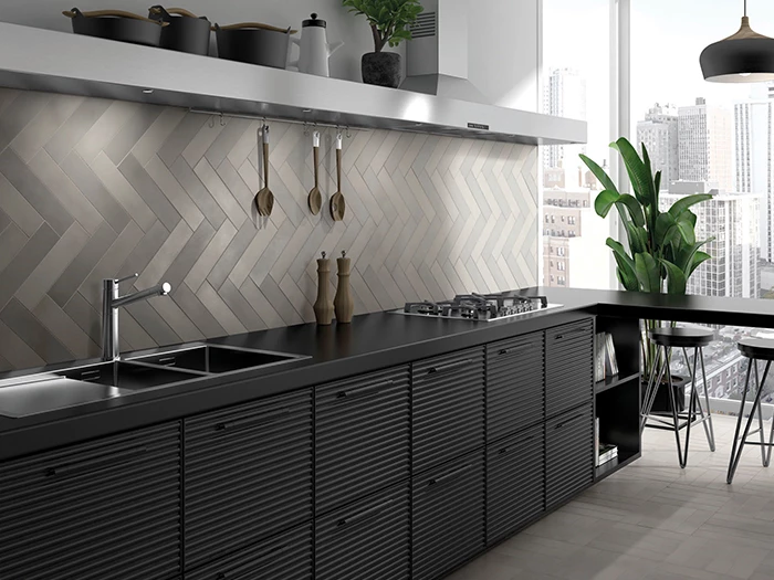 Vloertegel Aleluia Detroit Grey 7,2x29,5x0,8 | 134-566 | Jan Groen Tegels  | Dit product is niet meer verkrijgbaar