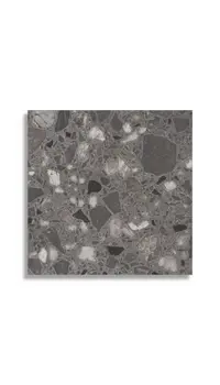 Vloertegel Aleluia Dandy Terrazzo Anthracite 20 x 20 | 569-189 | Jan Groen Tegels