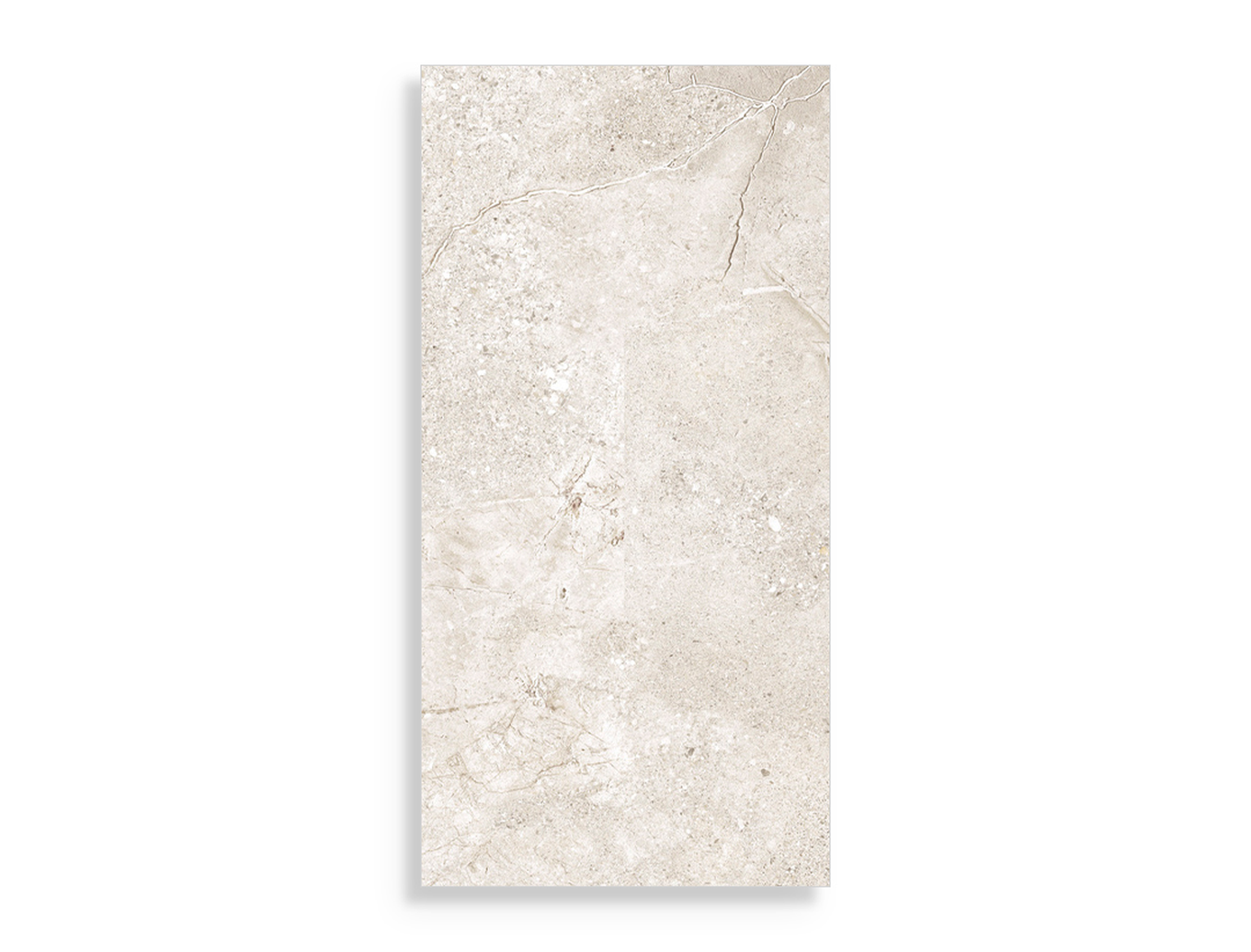 Wandtegel Aleluia Stone Age White Shine Ret 29,5 x 59,2
