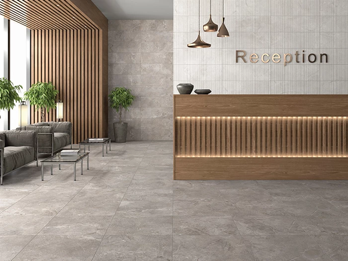 Wandtegel Aleluia Stone Age Grey Satin Ret 30x90x1,17 | 740-262 | Jan Groen Tegels
