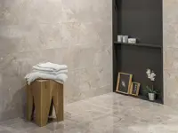 Wandtegel Aleluia Stone Age Greige Satin Ret 30 x 90 | 802-088 | Jan Groen Tegels