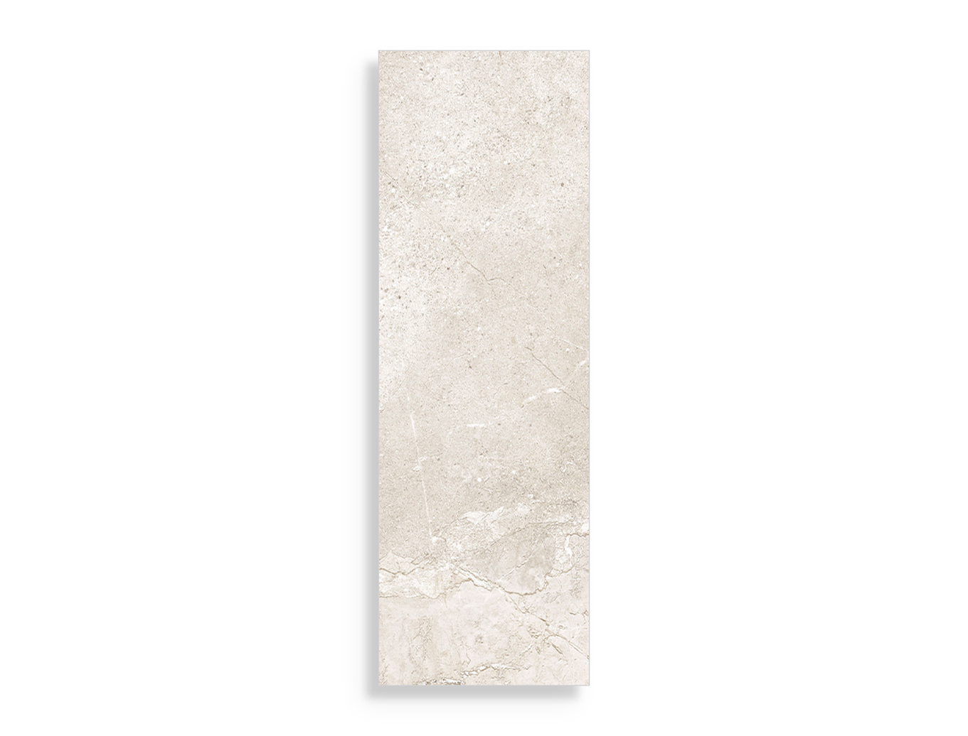 Wandtegel Aleluia Stone Age White Satin Ret 30 x 90