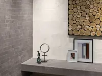 Wandtegel Aleluia Stone Age White Satin Ret 30 x 90 | 300-331 | Jan Groen Tegels