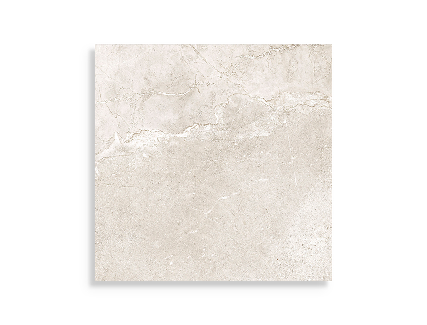 Vloertegel Aleluia Stone Age White Ret 59,2 x 59,2