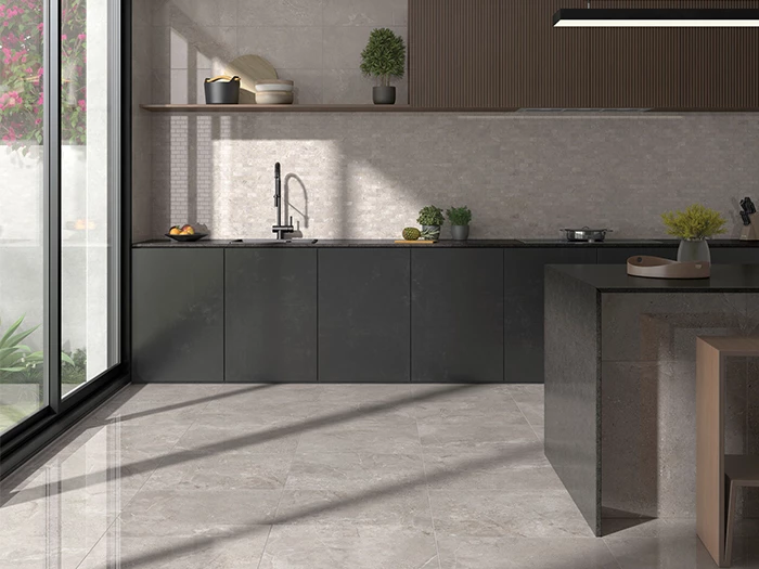 Vloertegel Aleluia Stone Age Grey Ret 59,2x59,2x1 | 563-624 | Jan Groen Tegels