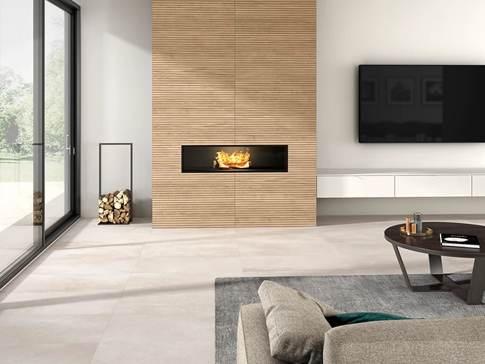 Wandtegel Aleluia Oslo Reed Almond 30x90x1,17 | 712-767 | Jan Groen Tegels